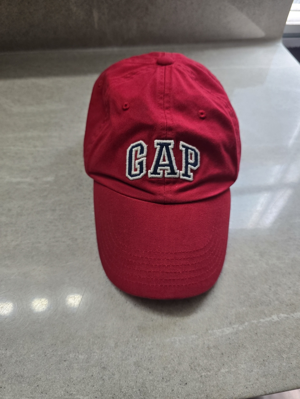 GAP Red Baseball Cap - Embroidered Logo